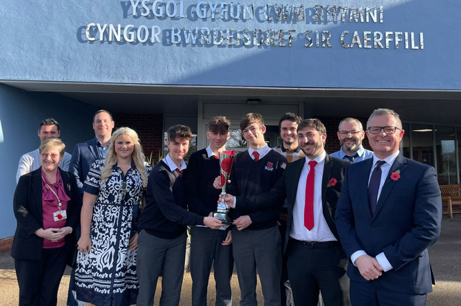 Cwm Rhymi in Caerphilly is the only comprehensive school in Wales who compete at Esports