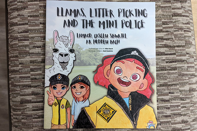 Llamas, litter picking and the mini police