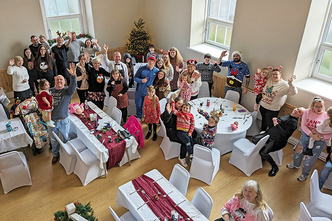Homelessness charity HCT held its youth family Christmas Party at Libanus