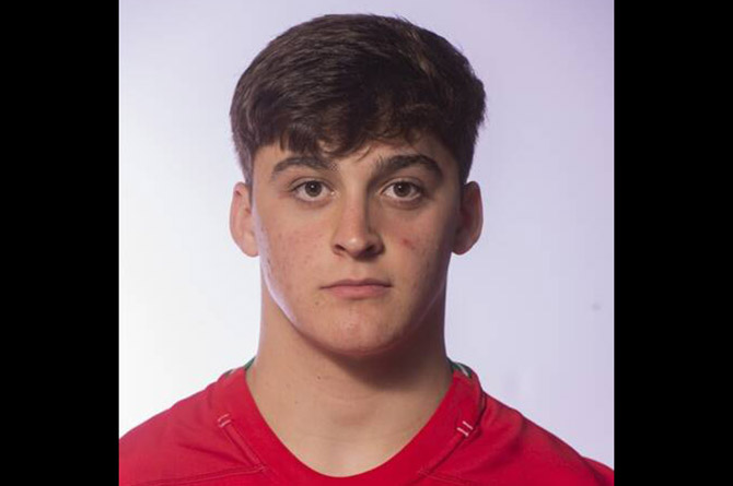 19-year-old Huw Anderson is in the Wales U20s squad
