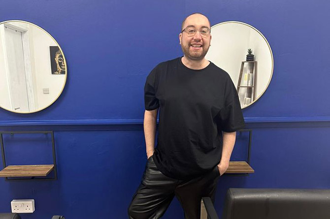 Daniel Richards wants his new salon to be a safe space