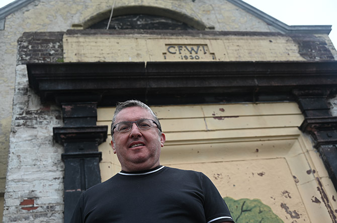 Treasurer Ian Thomas was instrumental in securing funding