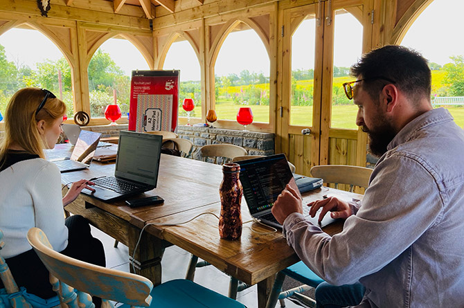 Support is being made available as part of a flexible working spaces scheme