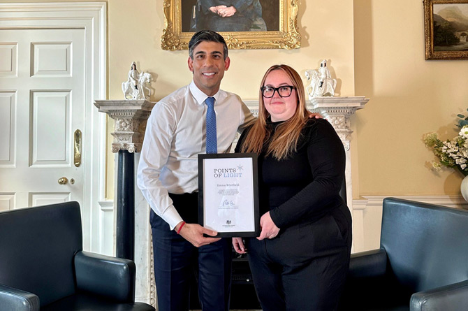 Emma Whitfield was invited to speak with Prime Minister Rishi Sunak to discuss dangerous dogs