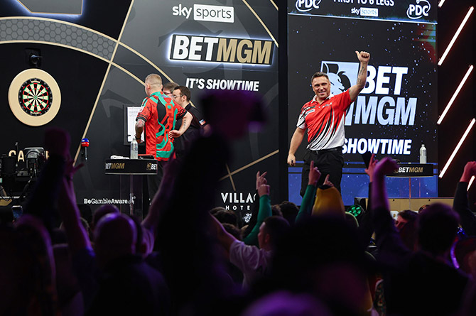 Gerwyn Price was the crowd favourite as Premier League Darts returned to Cardiff