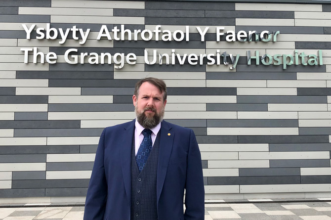 Plaid Cymru Senedd Member for South East Wales, Peredur Owen Griffiths