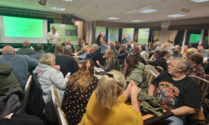 Dozens of Lower Sirhowy Valley residents showed-up to a consultation in protest of the plans