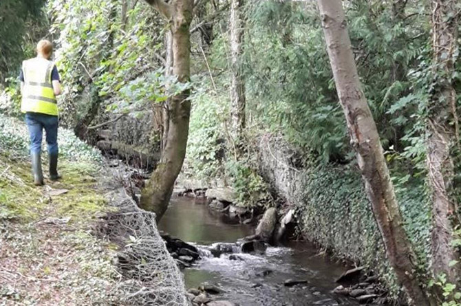 The Nant Cylla, Ystrad Mynach