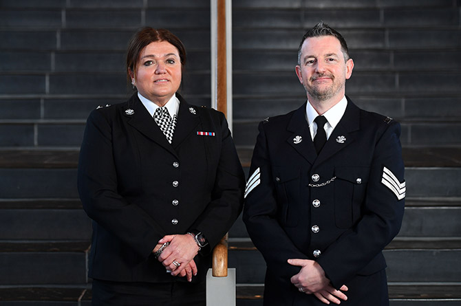 PS Isabelle Coulson and PS Ross Phillips