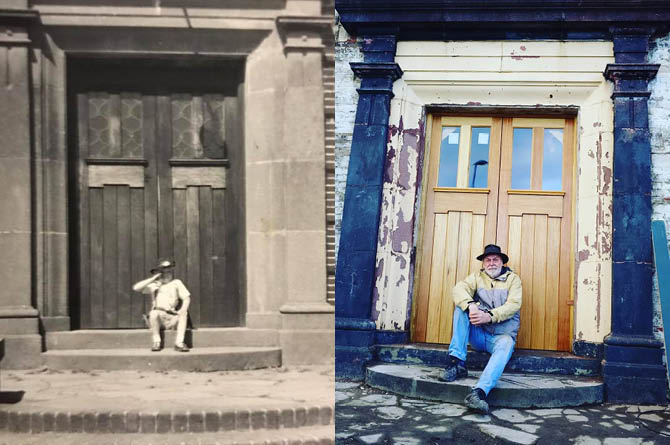 Chris Williams, whose father was the chairman of the institute in the 1960s, sat outside the door as a child and now
