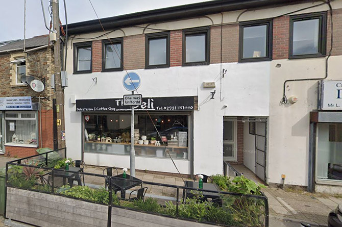 6 Clive Street, Caerphilly, used to be home to The Deli