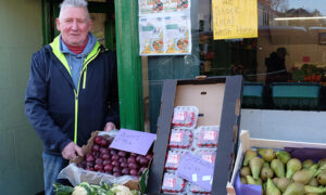 Bob Brain ran Bob's Fruit and Veg in Nelson for 32 years