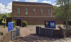 Newbridge Methodist Church, pictured in May 2021 before it closed