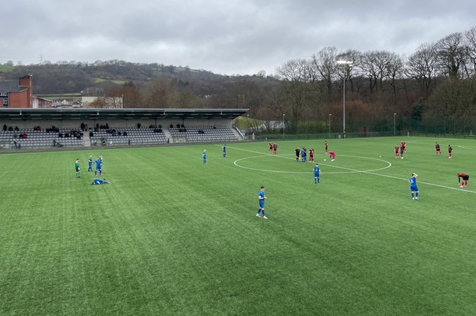 Trethomas Bluebirds are five points clear at the top of the Ardal South East