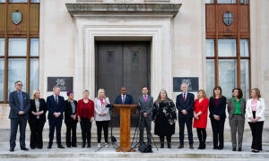 Vaughan Gething has unveiled his new Welsh Government cabinet