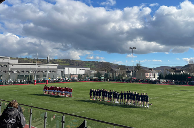 Wales U18s impressed against a very solid Scottish side in Ystrad Mynach