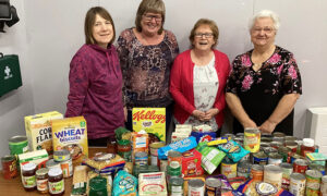 Phoenix Ladies’ members, from left to right, Kate Wetherick, Lynne Webber, Barbera Donovan, and Rita Chapman