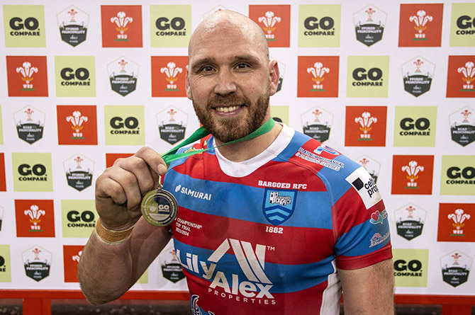 Ashley Norton scored four tries and was named player of the match
