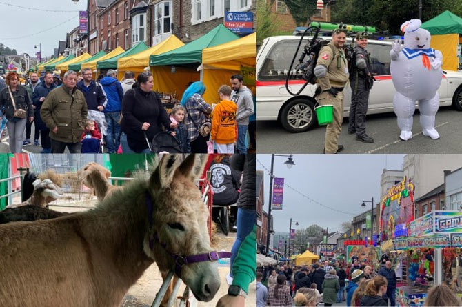 The fair was held on Saturday April 13
