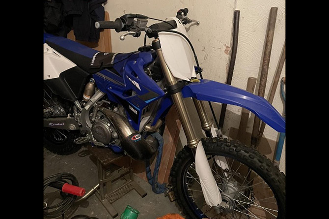 One of the bikes stolen from a garage in Newbridge