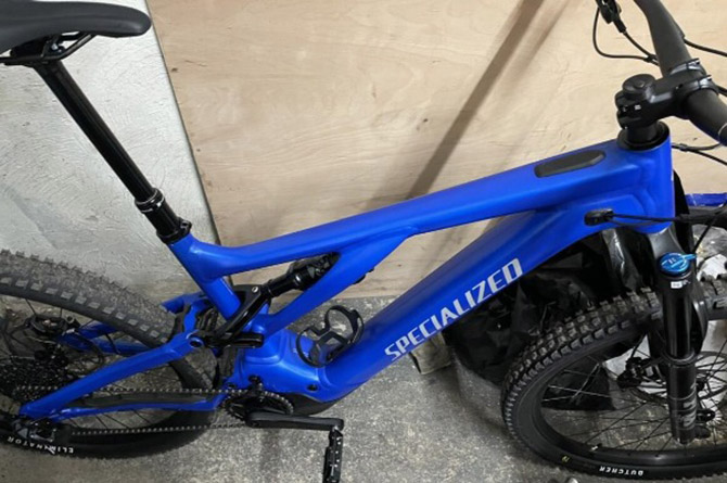 One of the bikes stolen from a garage in Newbridge