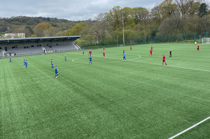 The Bluebirds ran-out very comfortable 6-0 winners against Undy