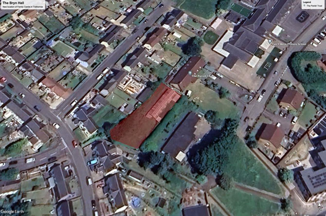 The new building sits adjacent to the trust's current base in Trethomas