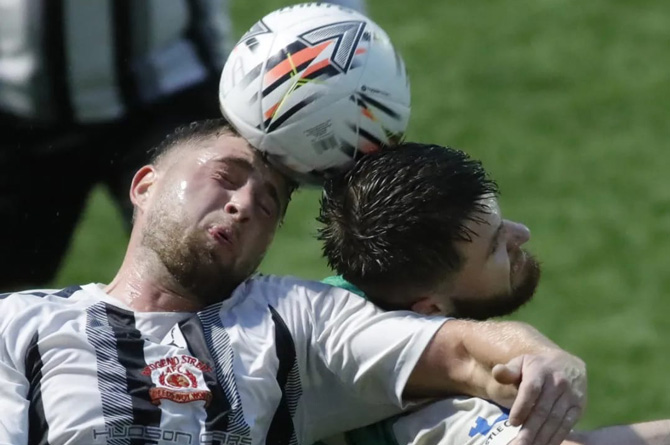 The pair clashed at the Centre for Sporting Excellence in Ystrad Mynach 