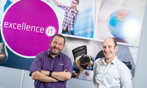 Excellence IT co-founders Andy Beer and Andy Jarlett-Green