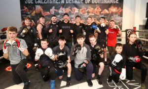 Champion boxer Joe Calzaghe's club in Newbridge applied for funding to improve insulation and install solar panels