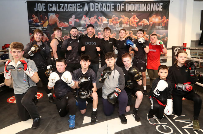 Champion boxer Joe Calzaghe's club in Newbridge applied for funding to improve insulation and install solar panels