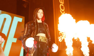 Lauren Price before her victory over Jessica McCaskill