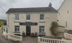 The Llanfabon Inn, pictured in October 2022