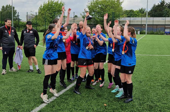 There were plenty of celebrations this season for the U12s