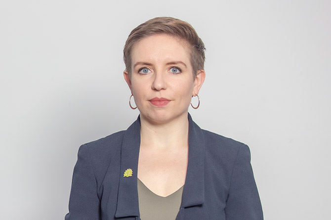 Green Party co-leader Carla Denyer