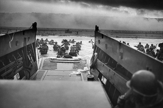 Around 156,000 Allied troops landed in Normandy on June 6, 1944 
