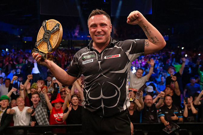 Gerwyn Price has won the Nordic Darts Masters