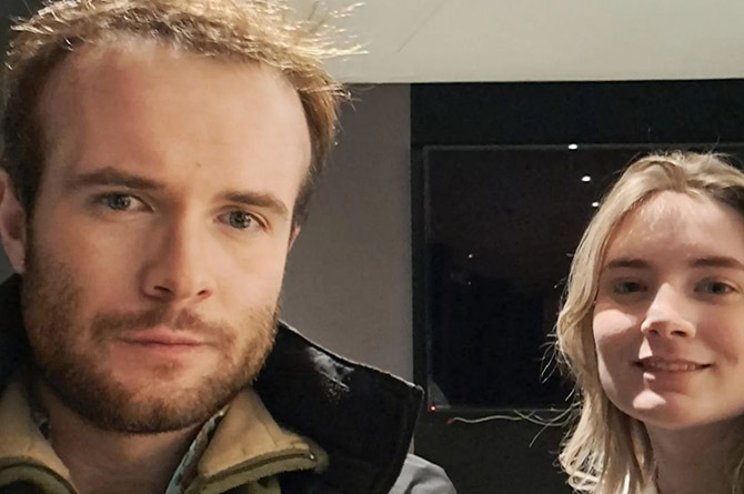 James Jones and Mollie Crammond