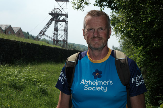 Roger will begin his walk on Monday 