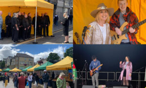 Bargoed Summer Music Festival was held for the first time this month