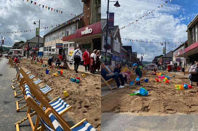 Blackwood beach party was held on Saturday July 13