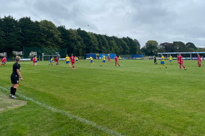 Trethomas Bluebirds travelled to Cwmbran on Saturday July 20 