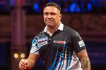 Gerwyn Price during his defeat to Ross Smith