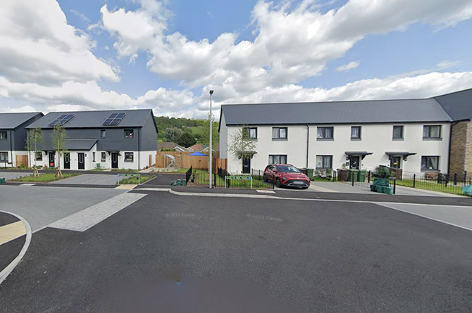 General view of Cwrt Nant Owen, in Llanbradach