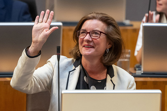 First Minister Eluned Morgan