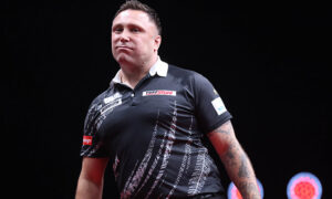 Gerwyn Price was knocked-out in the quarter-finals