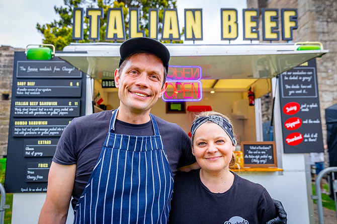 Will York and Claire Colvine launched their food business in April