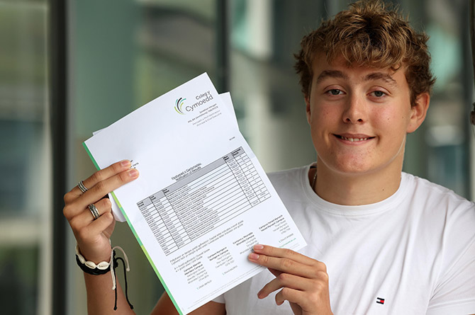 Jacob Bryan is going to Portsmouth University to study Physical Geography
