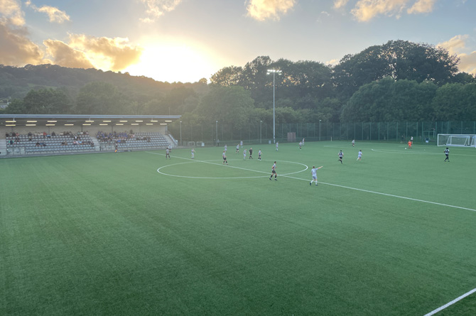 Risca United suffered a 8-2 thrashing against Abertillery Bluebirds
