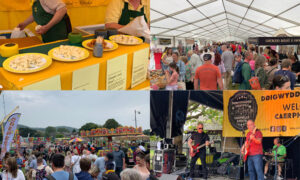 Caerphilly Cheese Festival was held on August 31 and September 1
